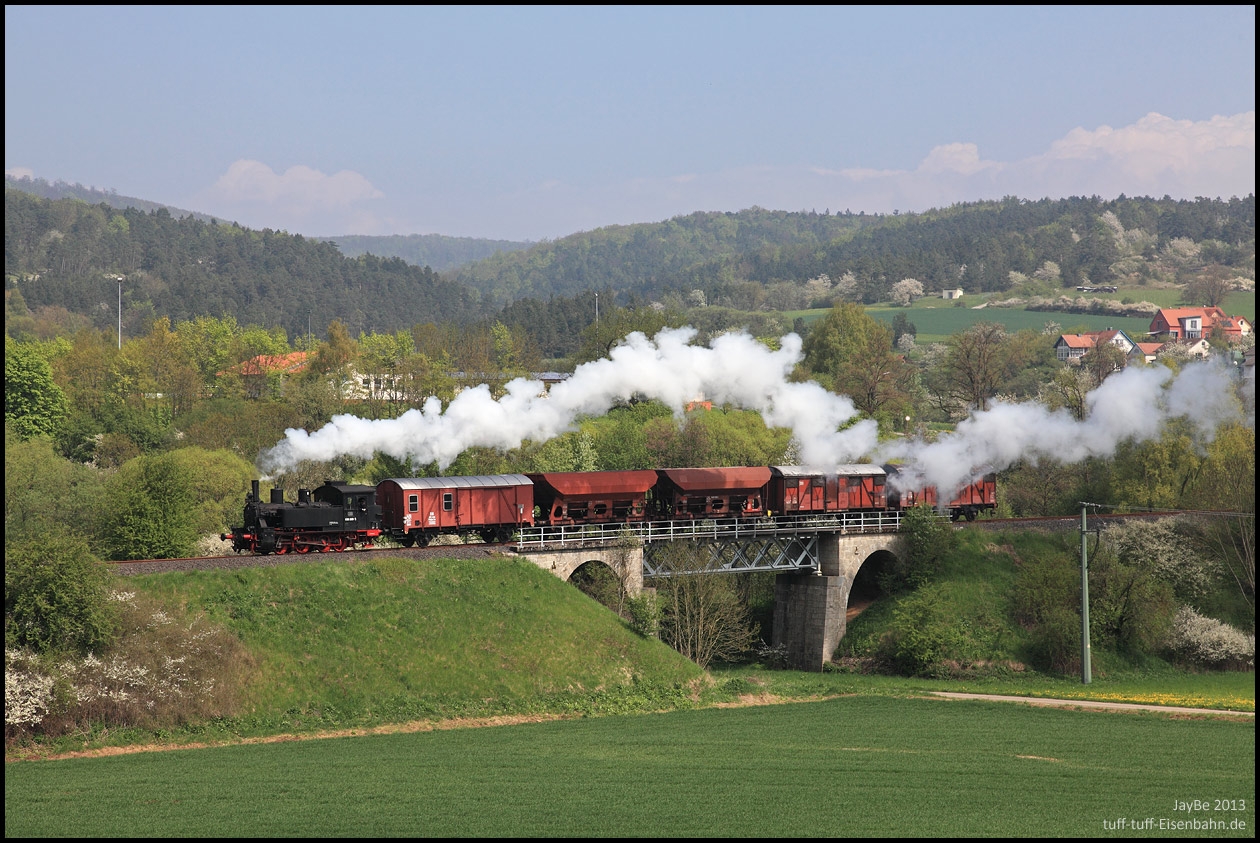 Auf der Stockheimer Brücke